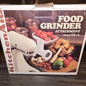 Kitchenaid Food Grinder Attachment Model FG-A